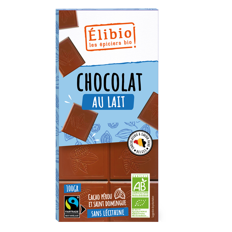 CHOCOLAT BIO LAIT  42%