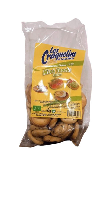 CRAQUELINS BIO MINI TOASTS