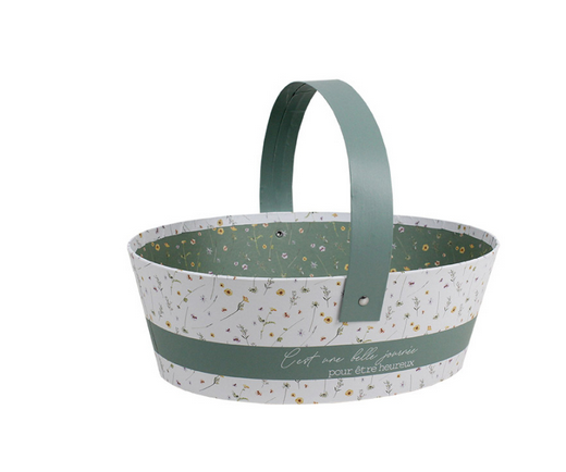 PANIER OVALE BELLE JOURNEE