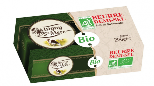 BEURRE BIO DEMI SEL D'ISIGNY