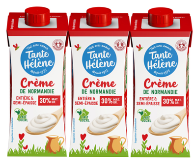 CRÈME BIO ENTIÈRE UHT X 3