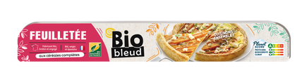 PATE BIO FEUILLETEE ROSE 