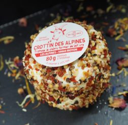 CROTTIN CHEVRE POIVRON