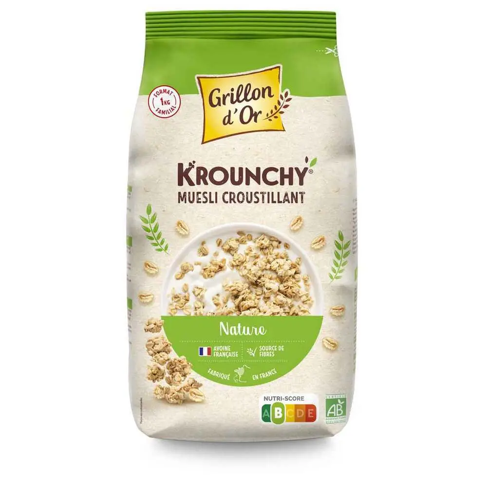 KROUNCHY BIO  CROUSTILLANT  NATURE