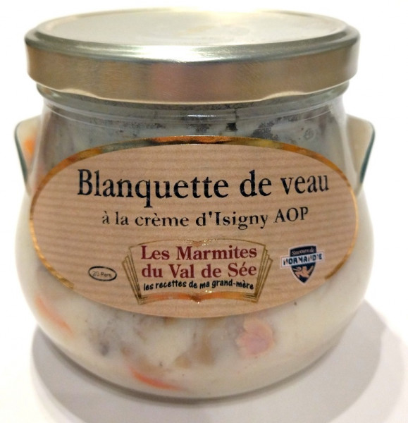 BLANQUETTE DE VEAU À LA CRÈME D ISIGNY 750GR