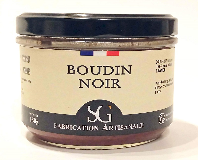 TERRINE DE BOUDIN NOIR 180G