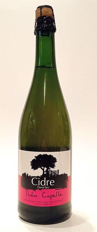 CIDRE BIO DEMI-SEC THEO CAPELLE 75CL