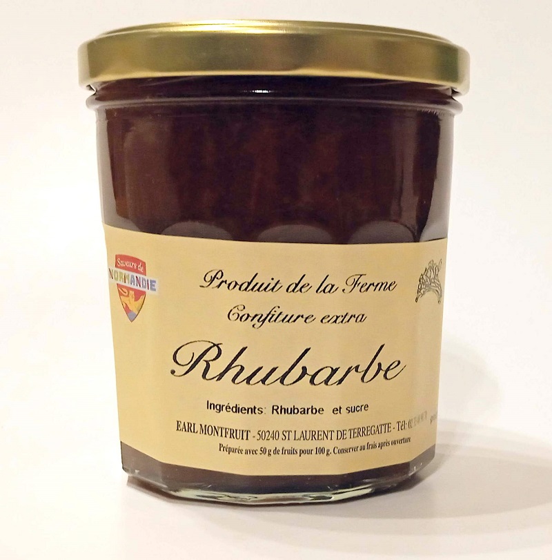 CONFITURE RHUBARBE