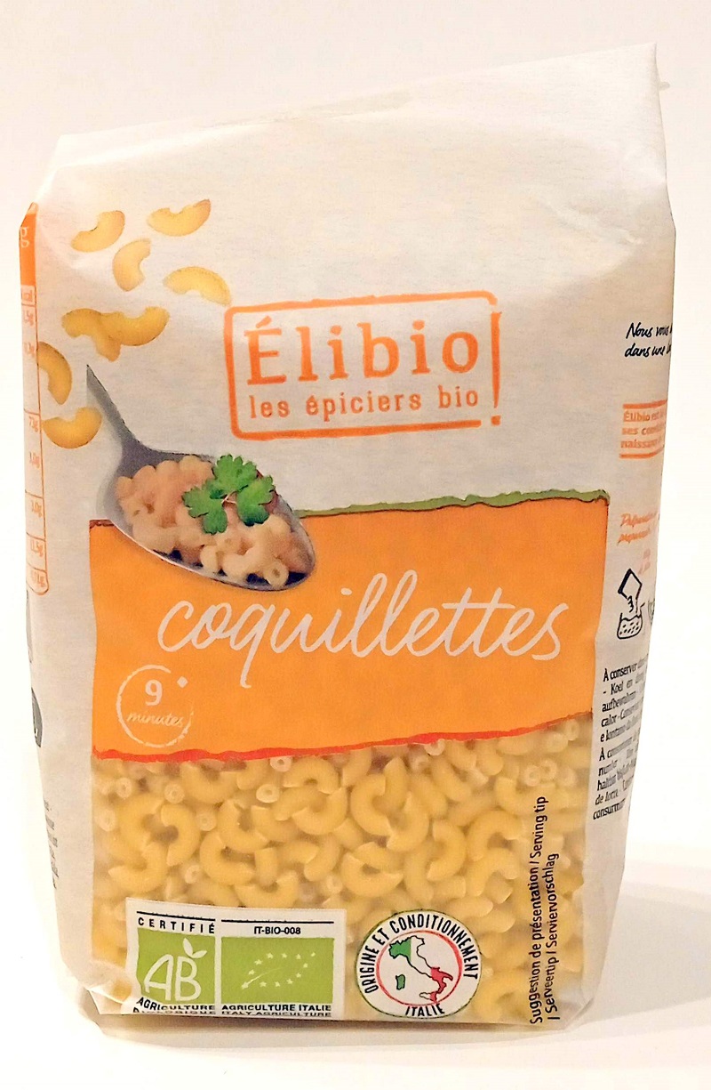 PATES BIO COQUILLETTES BLANCHES