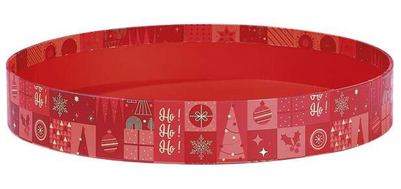 CORBEILLE RONDE « HO HO HO ! »