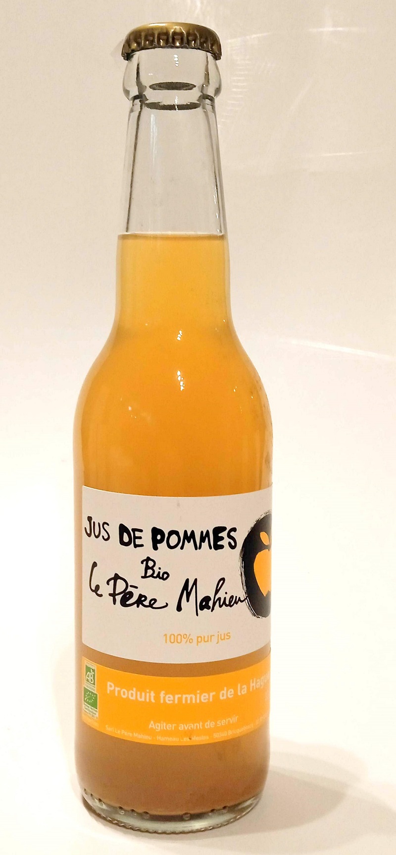 JUS DE POMME BIO 