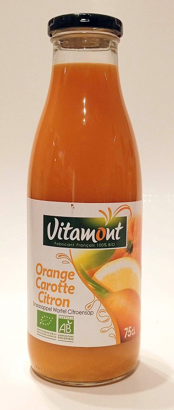 JUS BIO ORANGE CAROTTE CITRON