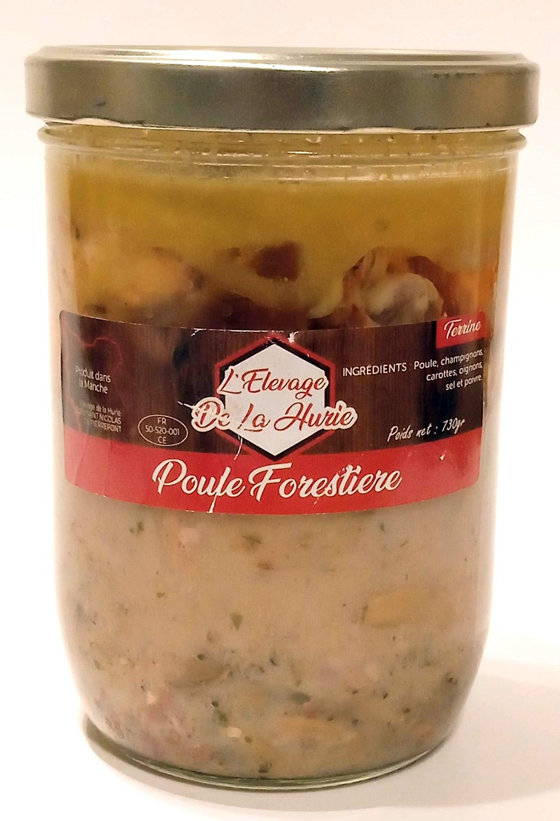 POULE FORESTIÈRE 2PARTS