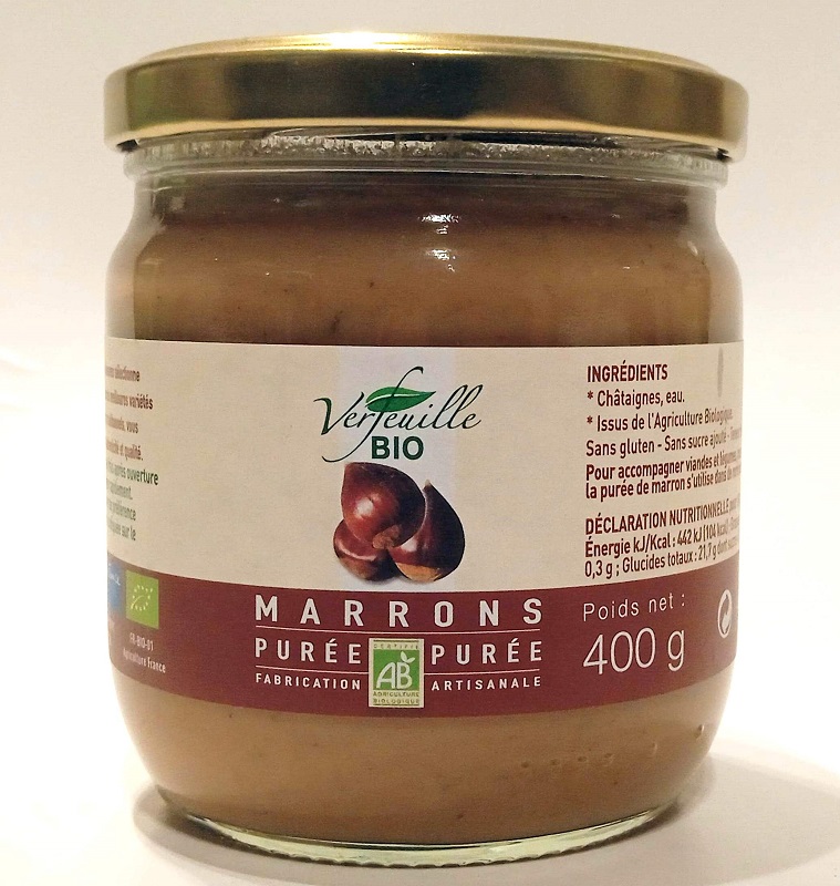 PUREE DE MARRON BIO