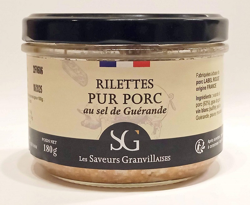 RILLETTES PUR PORC 180 G