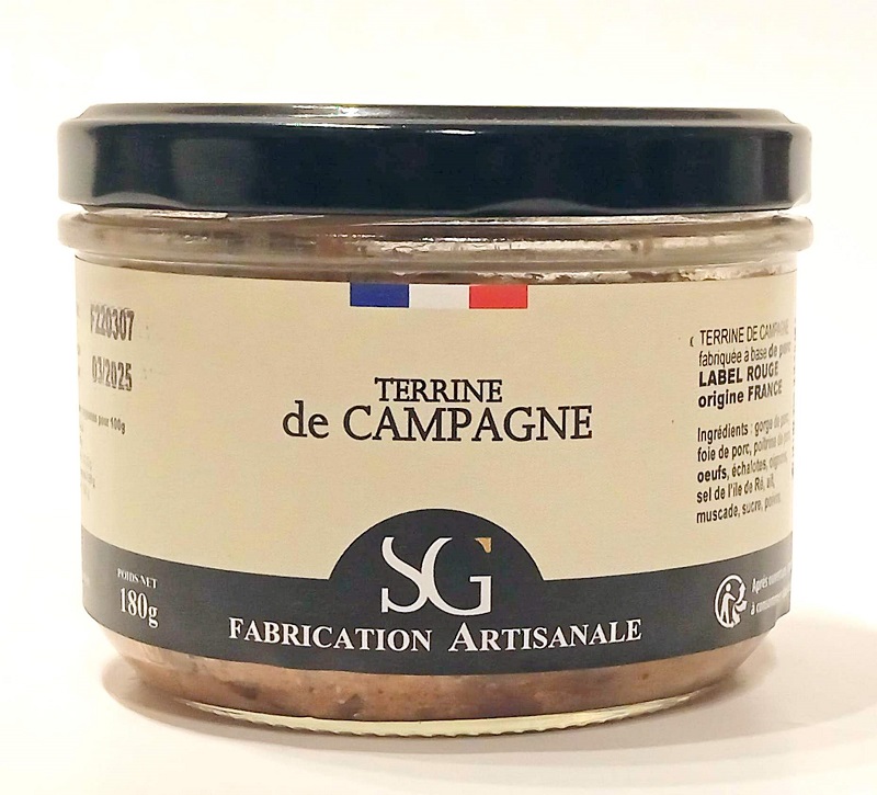 TERRINE DE CAMPAGNE 180G