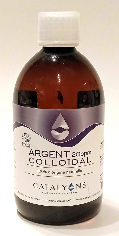 ARGENT COLLOIDAL 20 PPM