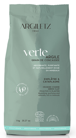 ARGILE VERTE GRAIN DE CONCASSEE