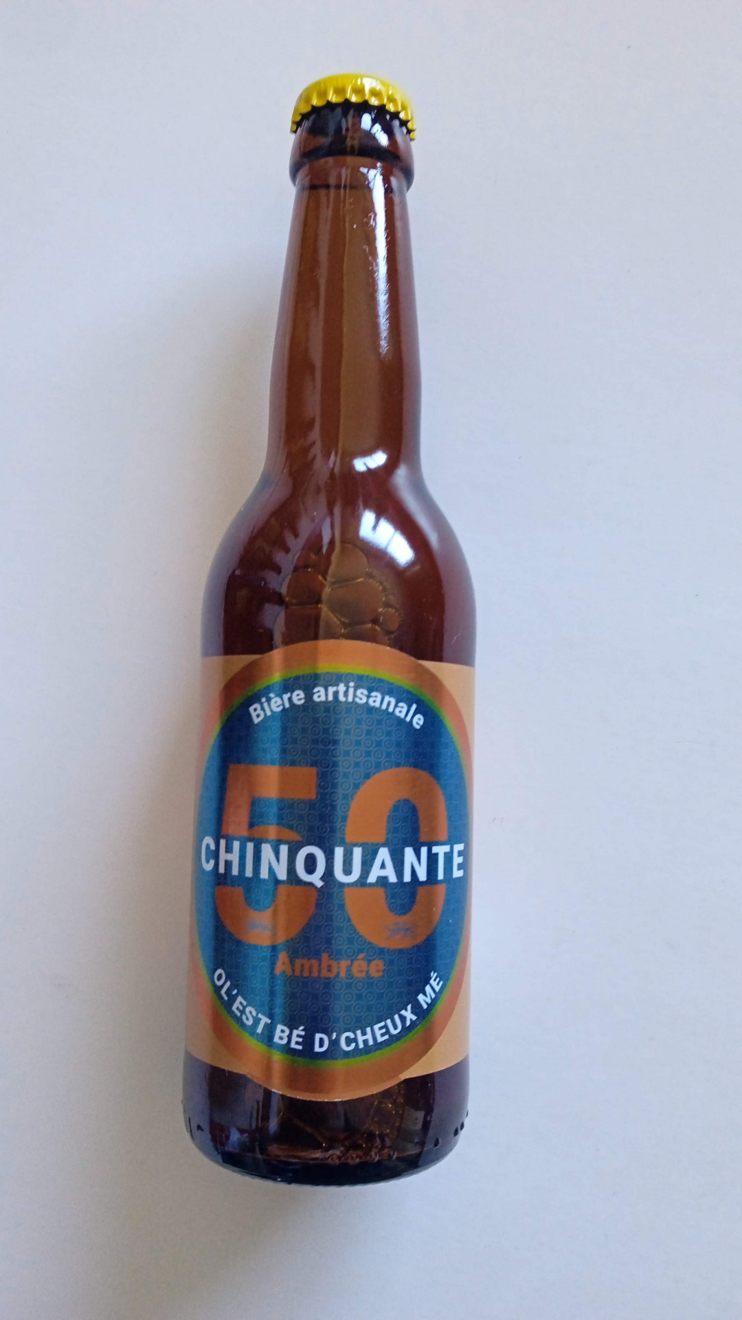 BIERE CHINQUANTE AMBREE 