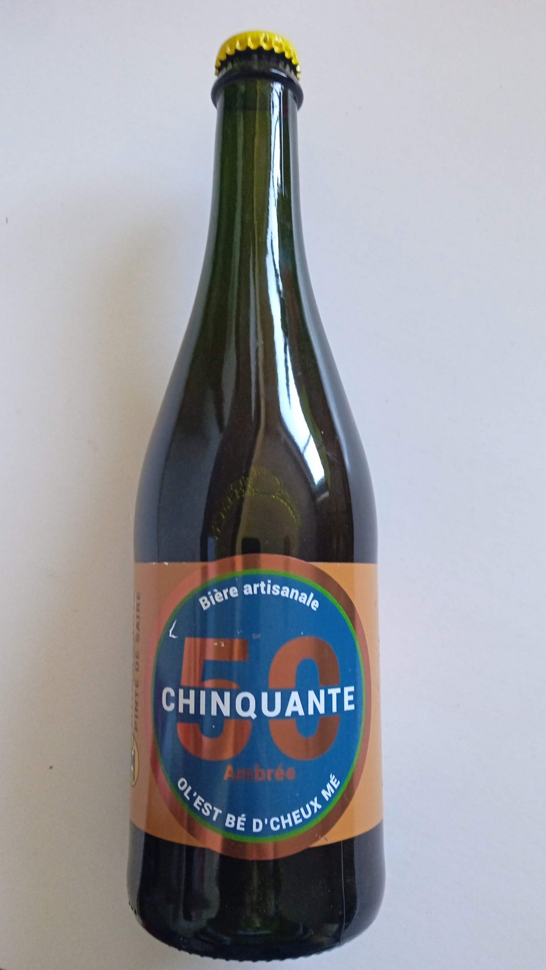 BIERE CHINQUANTE AMBREE 