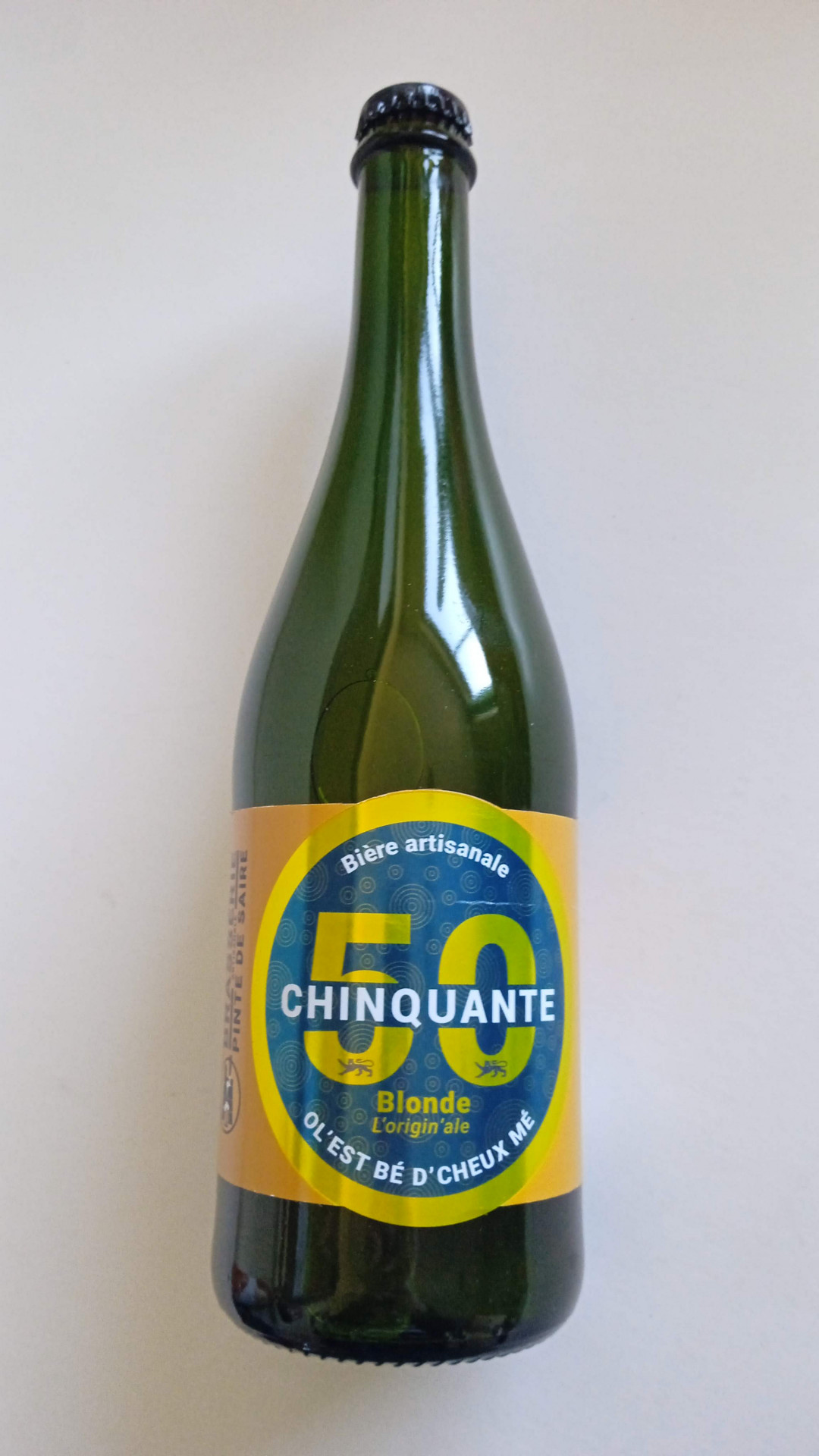 BIERE CHINQUANTE BLONDE 