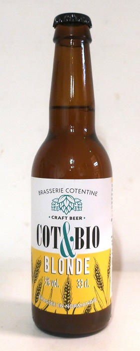 BIERE BIO COT AND BIO BLONDE 33CL