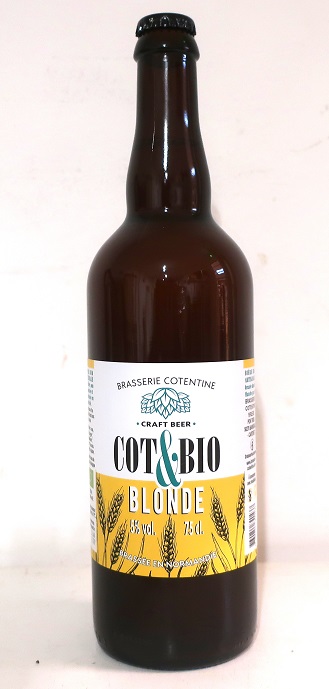 BIERE BIO COT AND BIO BLONDE 75CL