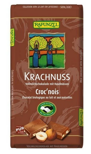 CHOCOLAT BIO LAIT ET NOISETTES