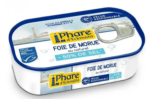 FOIE MORUE -50% SEL