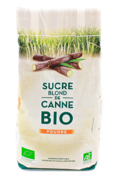 SUCRE BIO CANNE ROUX 5KG