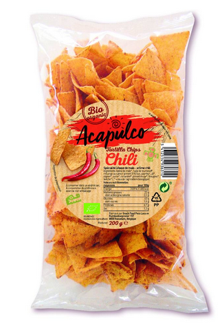 TORTILLA BIO CHIPS CHILI