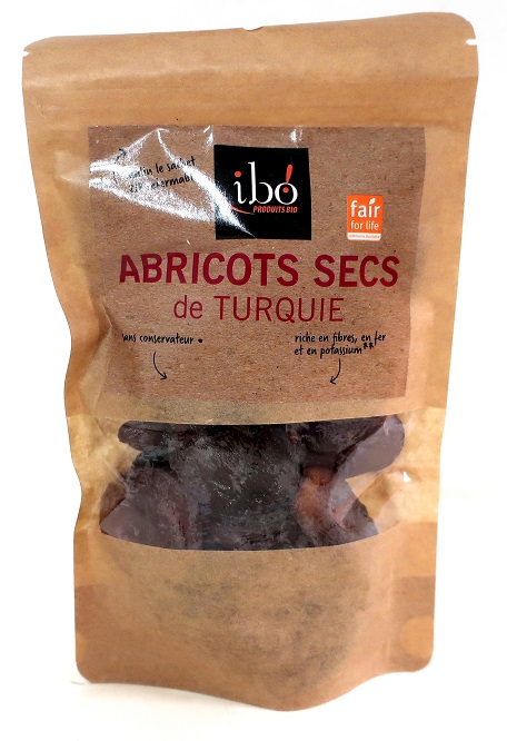 ABRICOTS BIO SECS DE TURQUIE 250G