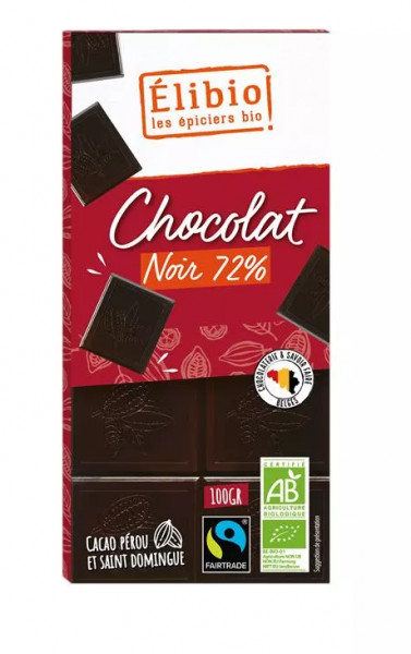 CHOCOLAT NOIR 72%