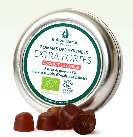 GOMMES EXTRA FORTES DES PYRENEES BIO
