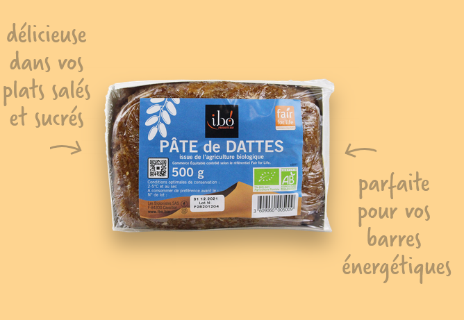 PATE DE DATTES  BIO