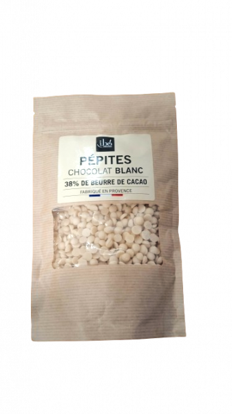 PÉPITES CHOCOLAT BIO BLANC 