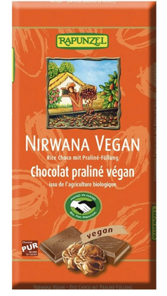 CHOCOLAT BIO LAIT PRALINÉ