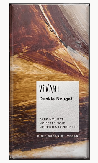 CHOCOLAT BIO NOIR NOISETTE NOUGAT