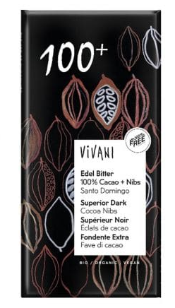 CHOCOLAT BIO NOIR INTENSE 100