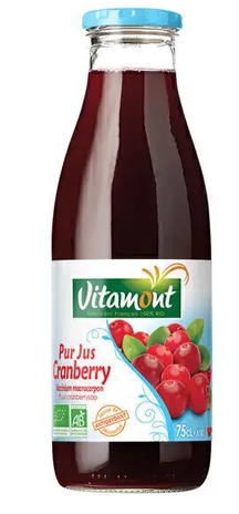 JUS BIO CRANBERRY 75CL 