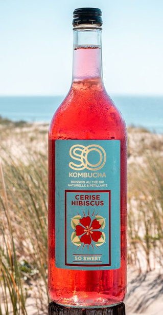KOMBUCHA BIO CERISE HIBISCUS