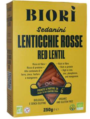 PATE BIO SANS GLUTEN SEDANINI