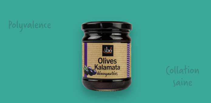 OLIVES BIO KALAMATA DENOYAUTEES 