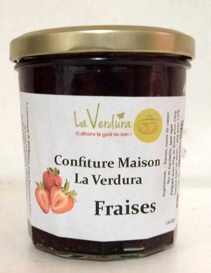 CONFITURE DE FRAISES  « MAISON »