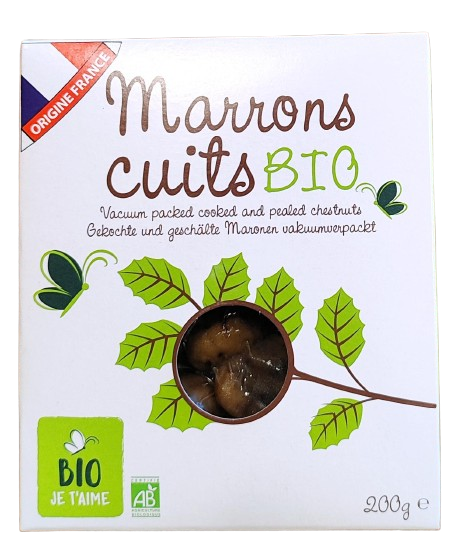 MARRON BIO CUIT SOUS VIDE