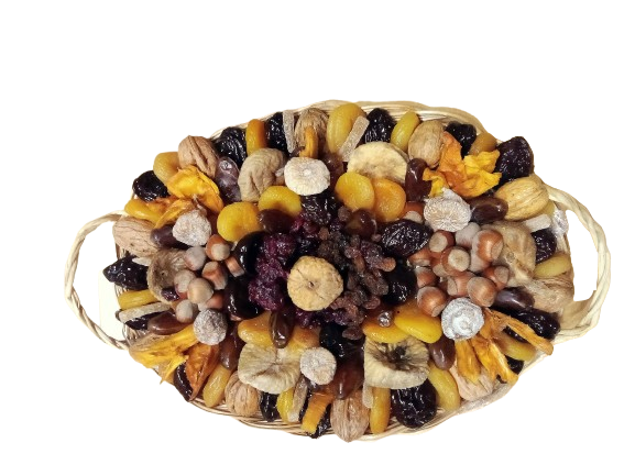 CORBEILLE DE FRUITS SECS 