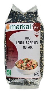 DUO DE LENTILLES BELUGA ET QUINOA