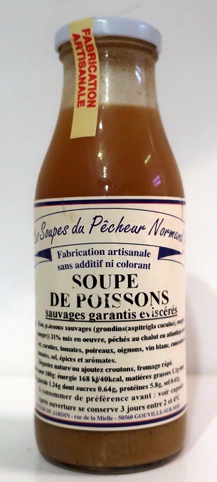 SOUPE DE POISSONS AUX LEGUMES BIO