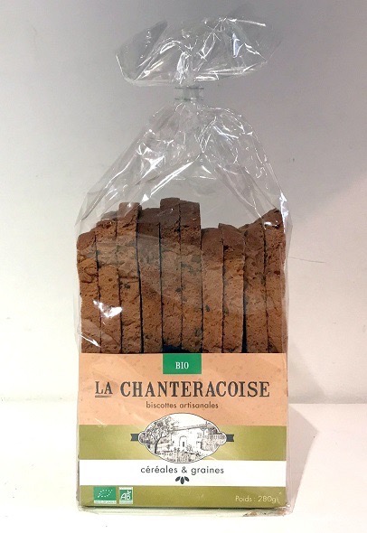 BISCOTTES BIO CEREALES ET GRAINES