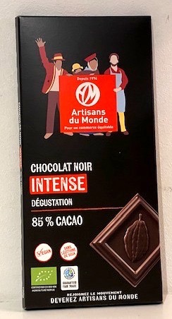 CHOCOLAT NOIR DEGUSTATION 85%